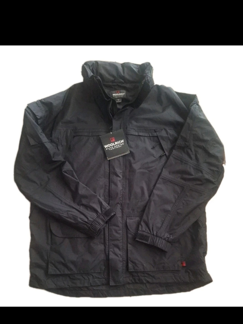 New Woolrich Elite Waterproof Breathable Tactical Parka Jacket LARGE Hooded
